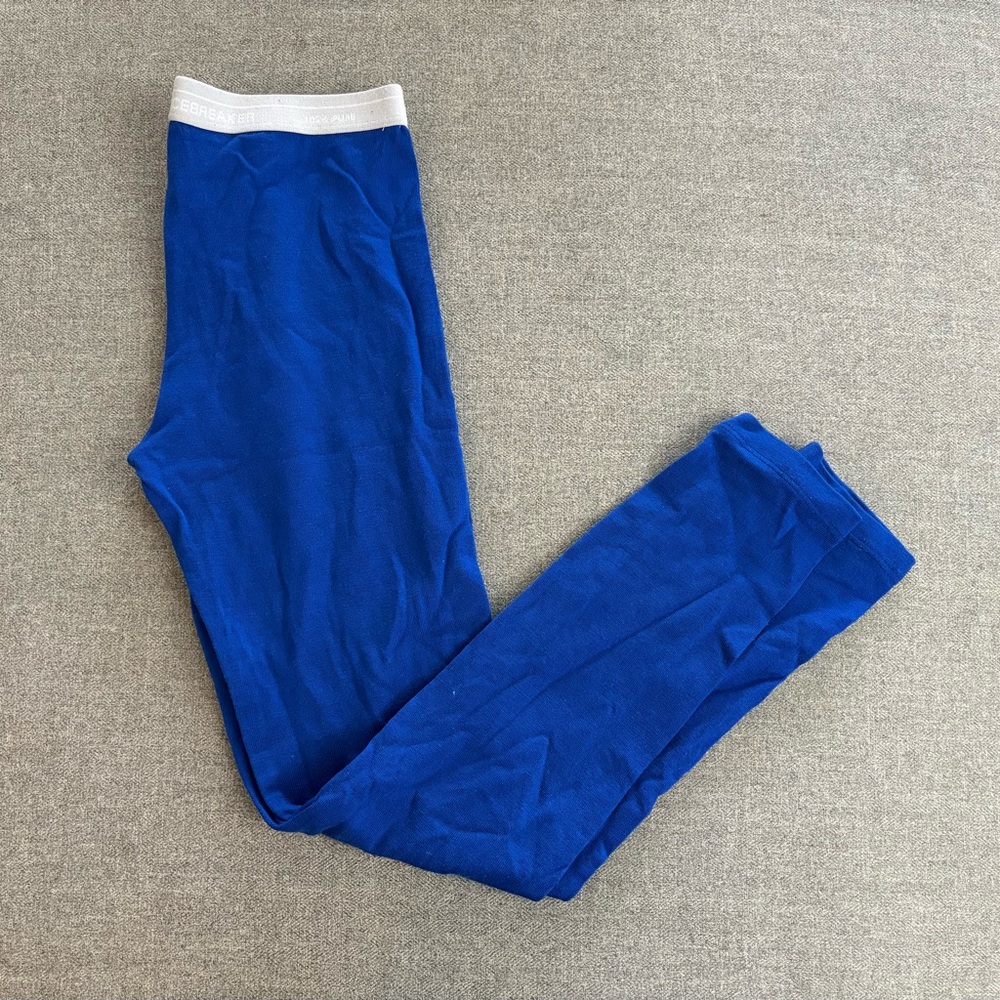 Icebreaker Kids Blue Leggings